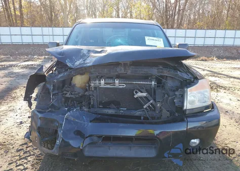 2012 Nissan Titan Sv из США, поврежденный, VIN 1N6BA0EK0CN308645